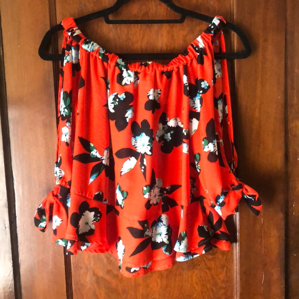 Impeccable Pig Off-Shoulder Top